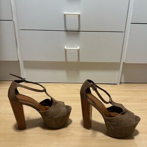 platform heels size 8